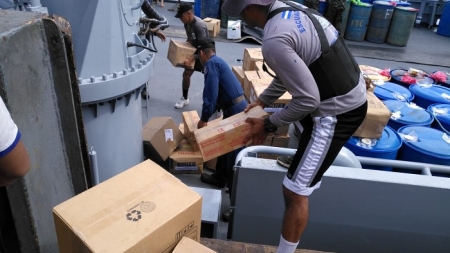El buque Gracias a Dios continúa realizando ayudas humanitarias