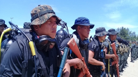 La Fuerza Naval de Honduras clausuro tres importantes cursos