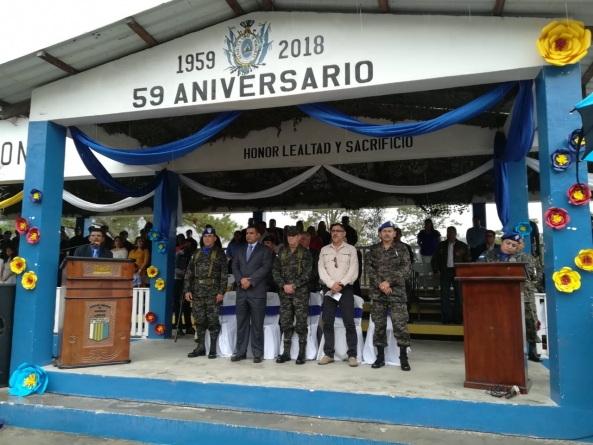 Primer Batallón de Ingenieros celebra sus 59 años de fundación