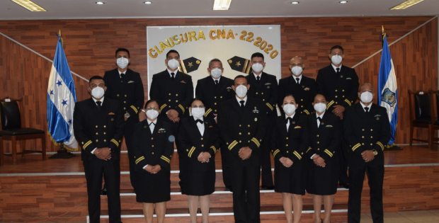 La Escuela de Capacitación de Mandos Navales clausura el Curso Naval N° 22- 2020