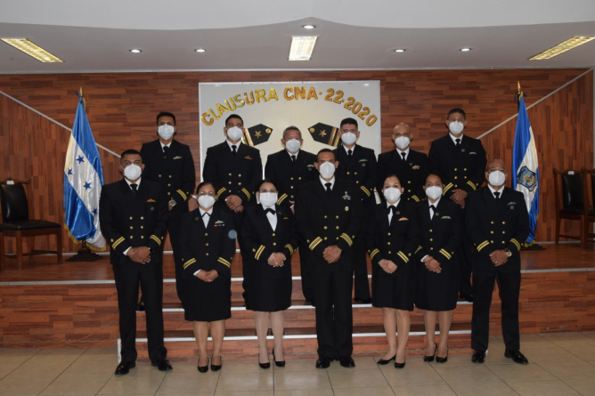 La Escuela de Capacitación de Mandos Navales clausura el Curso Naval N° 22- 2020