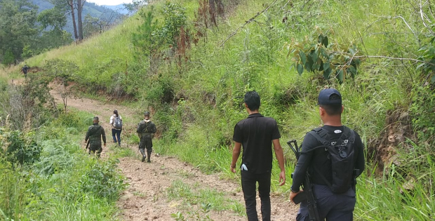 FFAA realiza inspección ambiental en San Esteban, Olancho