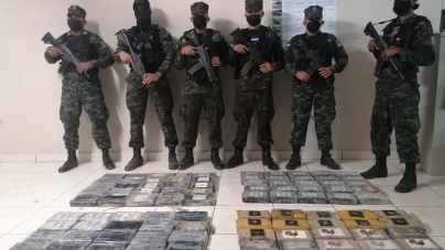 Decomiso de cocaína y ocho detenidos en operativo en la Ceiba
